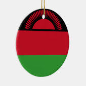 Flagge Malawis Keramik Ornament (Rechts)