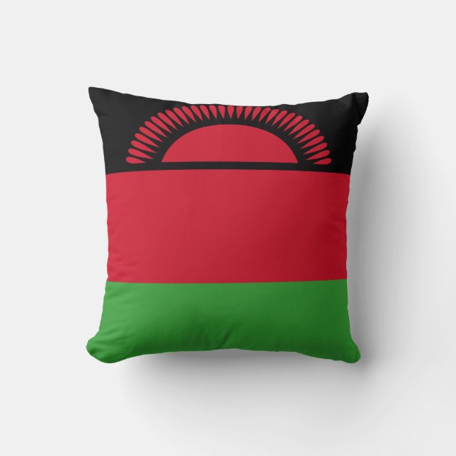 Flagge Malawis Kissen (Vorderseite)