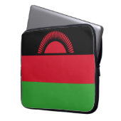 Flagge Malawis Laptopschutzhülle (Vorderseite Links)