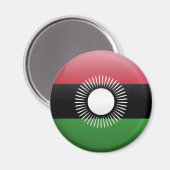 Flagge Malawis Magnet (Vorderseite/Rückseite)