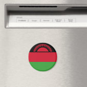 Flagge Malawis Magnet (In Situ (Geschirrspüler))