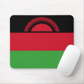 Flagge Malawis Mousepad (Mit Mouse)