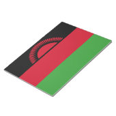 Flagge Malawis Notizblock (angewinkelt)