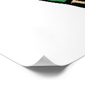 Flagge Malawis Poster (Ecke)