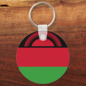Flagge Malawis Schlüsselanhänger (Rückseite)