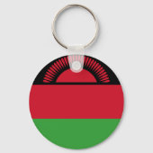 Flagge Malawis Schlüsselanhänger (Rückseite)