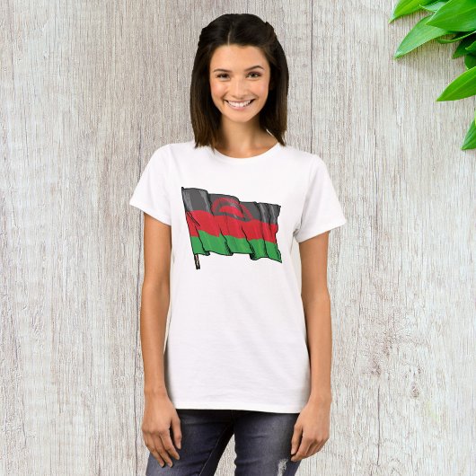 Flagge Malawis T-Shirt