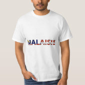 Flagge Malaysia T-Shirt (Vorderseite)
