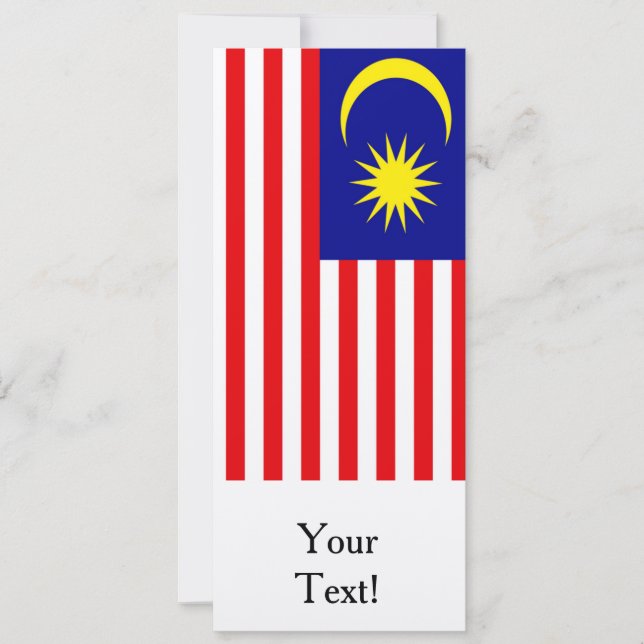 Flagge Malaysias (Vorderseite)