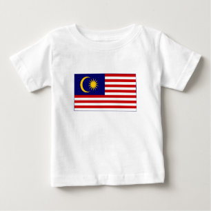 Flagge Malaysias Baby T-shirt