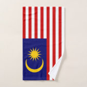 Flagge Malaysias Badhandtuch Set (Handtuch)