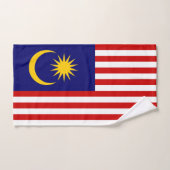 Flagge Malaysias Badhandtuch Set (Handtuch)