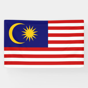 Flagge Malaysias Banner