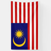 Flagge Malaysias Banner (Vertikal)