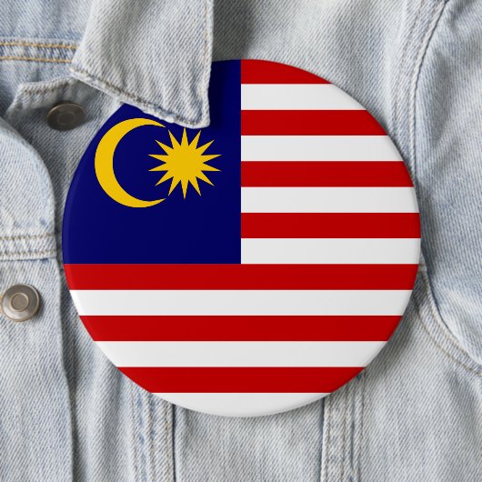 Flagge Malaysias Button (Beispiel)