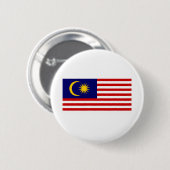 Flagge Malaysias Button (Vorne & Hinten)