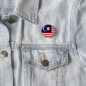 Flagge Malaysias Button (Beispiel)