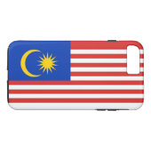 Flagge Malaysias Case-Mate iPhone Hülle (Rückseite (Horizontal))