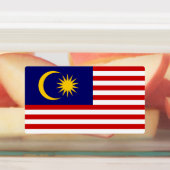 Flagge Malaysias Etiketten (Befestigt)