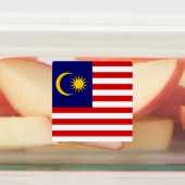 Flagge Malaysias Etiketten (Befestigt)