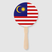 Flagge Malaysias Fächer (Rückseite)