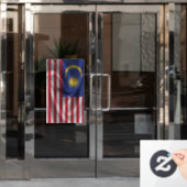 Flagge Malaysias Fensteraufkleber (Büro Tür)