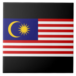 Flagge Malaysias Fliese
