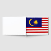 Flagge Malaysias Gästebuch (Voll)