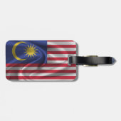 Flagge Malaysias Gepäckanhänger (Rückseite horizontal)