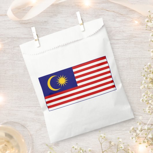 Flagge Malaysias Geschenktütchen (Ausgeschnitten)