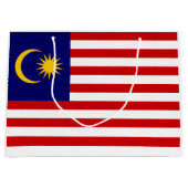 Flagge Malaysias Große Geschenktüte (Vorderseite)