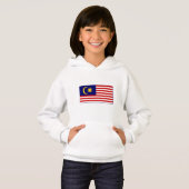 Flagge Malaysias Hoodie (Vorne ganz)