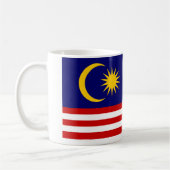 Flagge Malaysias Kaffeetasse (Links)