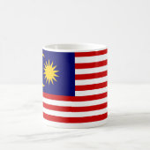 Flagge Malaysias Kaffeetasse (Mittel)