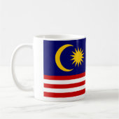 Flagge Malaysias Kaffeetasse (Links)