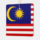 Flagge Malaysias Keramikornament (Links)