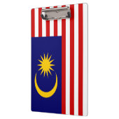 Flagge Malaysias Klemmbrett (Links)