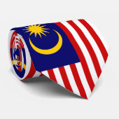 Flagge Malaysias Krawatte (Gerollt)