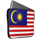 Flagge Malaysias Laptopschutzhülle (Vorne Rechts)