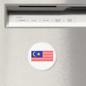 Flagge Malaysias Magnet (In Situ (Geschirrspüler))