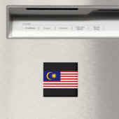 Flagge Malaysias Magnet (In Situ (Geschirrspüler))