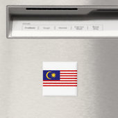 Flagge Malaysias Magnet (In Situ (Geschirrspüler))