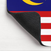Flagge Malaysias Mousepad (Ecke)