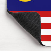 Flagge Malaysias Mousepad (Ecke)