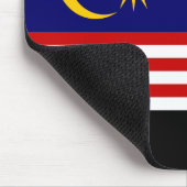 Flagge Malaysias Mousepad (Ecke)