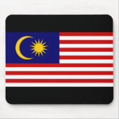 Flagge Malaysias Mousepad (Vorne)