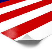 Flagge Malaysias Poster (Ecke)