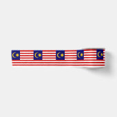 Flagge Malaysias Satinband (Vorderseite)