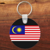 Flagge Malaysias Schlüsselanhänger (Vorderseite)