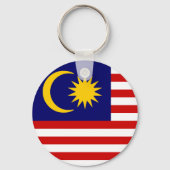 Flagge Malaysias Schlüsselanhänger (Rückseite)